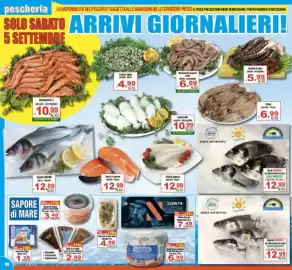 Volantino CTS Supermercati Pagina 10: Norita Sempre Attento Superiore Rotta €7,49, Filetti di platessa €12,99