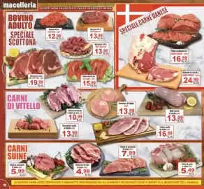 Volantino CTS Supermercati Pagina 12: Arista di suino a tranci conf. €5,49, Bistecche di costa B.A. SCOTTONA €19,99