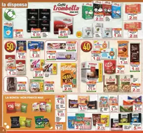 Volantino CTS Supermercati Pagina 2: Aglietti Dolce Click €2,99, Barrette Snickers/Twix/Mars €1,99