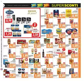 Volantino Pim Supermercati Pagina 17: Callipo filetti di tonno all'olio di oliva €7,99, Trombetta Caffè Classico €5,99