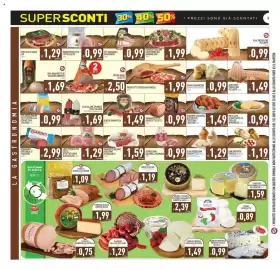 Volantino Pim Supermercati Pagina 6: Aia Aequilibrium petto di pollo al forno 100% italiano €0,99, Clai Salame Spianata €1,69