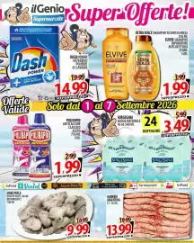 Volantino Il Genio Supermercato settimana 36 Pagina 1