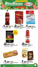 Volantino Primo Prezzo Pagina 2: Pomodori Pelati Lattina Desantis €0,45, Coca Cola Zero €1,65