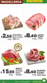 Volantino Primo Prezzo Pagina 36: Reale Disossato Bovino Premium €15,90, Arista suino €8,40
