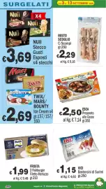 Volantino Primo Prezzo Pagina 38: Twix/Mars/Bounty Ice Cream €2,69, Sugo Pronto alle Cozze Iwiya €2,50