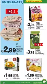 Volantino Primo Prezzo Pagina 39: RT Gelato Vaschetta €2,99, Findus Piselli Novelli €3,75