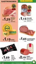 Volantino Primo Prezzo Pagina 41: Coati Manzo Stufato Affumicato €2,19, Salame magro della corte €1,65