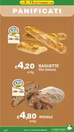 Volantino Primo Prezzo Pagina 44: Baguette Alta Semola €4,20, Sapori della Murgia pane integrale €4,80