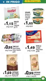 Volantino Primo Prezzo Pagina 52: Time Out Snack Salame Dolce e Tarallini €0,95, Divella Lasagne Pasta Fresca €1,49