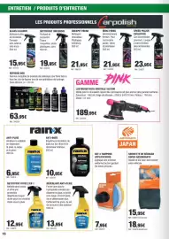 Catalogue Autobacs page 16: Carpolish Cockpit Fresh €21,95, Carpolish Nettoyant universel €19,95
