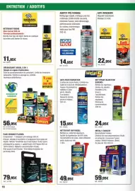 Catalogue Autobacs page 18: BARD AHL PACK VIDANGE PLASMA €79,95, LIQUI MOLY Additif pré-vidange €14,95