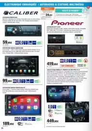Catalogue Autobacs page 24: SCALDRER STATION MULTIMEDIA RMD807DAB €59,95, CALIBER RMD 807DAB €99,95