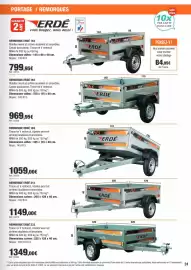 Catalogue Autobacs page 31: ERDÉ Remorque ERDÉ 163 €969,95, ERDÉ Remorque 153 €799,95