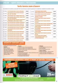 Catalogue Autobacs page 9: BOSCH FORFAIT ECO DIAG €29,95