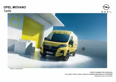 Catalogue Opel page 1