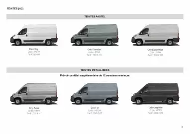 Catalogue Opel page 36: Gris graphito €700,00