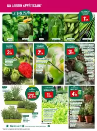 Catalogue Gamm vert page 2: LES PLANTS DE LÉGUMES €2,29, MANON DES FRAISE €3,29