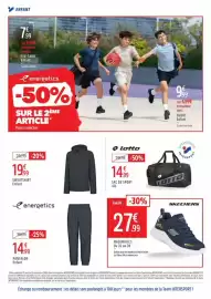 Catalogue Intersport page 14: Energetics PANTALON Enfant €14,99, SWEATSHIRT Enfant €19,99