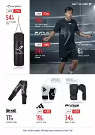 Catalogue Intersport page 19: Adidas Gants de boxe €19,99, VENUM GANTS DE BOXE €34,99