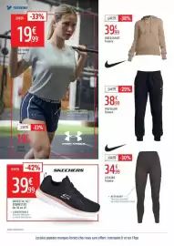 Catalogue Intersport page 22: Nike Pantalon Femme €38,99, Nike Legging Femme €34,99