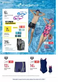 Catalogue Intersport page 24: Everfit Sac de natation €29,99, Arena BOXER DE BAIN Enfant €12,99