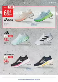 Catalogue Intersport page 27: BROOKS ANTHEM 8 €64,99, Adidas GALAXY 7 €34,99