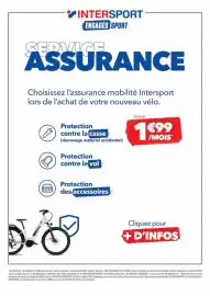 Catalogue Intersport page 30: INTERSPORT Assurance mobilité €1,99