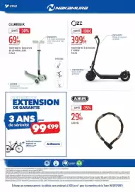 Catalogue Intersport page 32: GLOBBER TROTTINETTE ÉVOLUTIVE GO UP NOVA LIGHT €69,99
