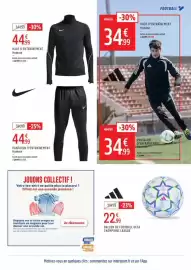 Catalogue Intersport page 5: Nike Pantalon d'entraînement Homme €44,99, Adidas Haut d'entraînement Homme €34,99