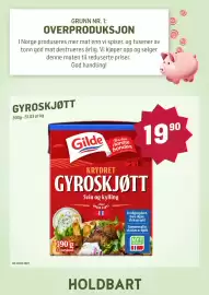 Holdbart kundeavis uke 36 Side 3: GYROSKJØTT €19,90