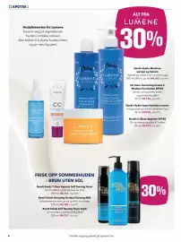 Apotek 1 kundeavis Side 4: Nordic-C Glow dagkrem SPF30 €231,00, Bondi Sands 1 Hour Express Self Tanning Foam €231,00