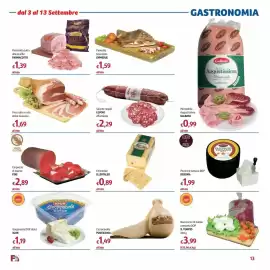 Volantino Futura Supermercati Pagina 13: Caciocavallo Posticchia €1,49, Prosciutto crudo dolce nostrano €1,69