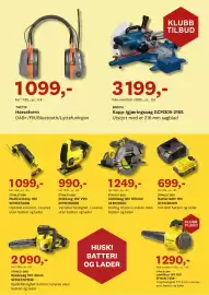 Bygger'n kundeavis Side 8: STANLEY B&D Batterisett 18V SFMCB14M1 €699,00, BOSCH Kapp-/gjæringssag GCM305-216S €3.690,00