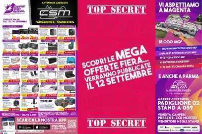 Volantino Camping Sport Magenta Pagina 1