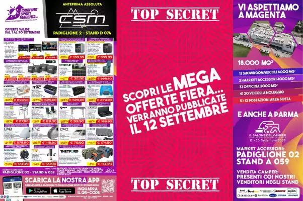 Camping Sport Magenta (valido fino al 30-09)