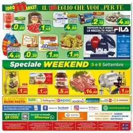 Volantino Idromarket Pagina 16: King's Granspeck €1,49, Vino sfuso €1,39