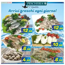 Volantino Idromarket Pagina 2: Mazzancolle tropicali crude allevate decongelate €6,99, Filetti di platessa pescato €12,99