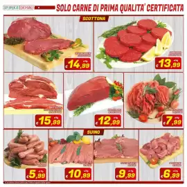Volantino Idromarket Pagina 8: Macinato misto B.A./Suino €7,99, Polpa magra di scottona €12,99