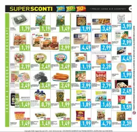 Volantino Iperfamily Pagina 10: Drogel fagiolini di romagna €1,89, Soavegel panzerottini pomodoro e mozzarella €1,19