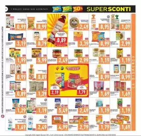 Volantino Iperfamily Pagina 19: Snack Italy snack di legumi bio €1,39, Old El Paso Tortilla Chips €1,99