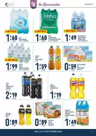 Volantino Gruppo Pascar Pagina 9: Sveva acqua minerale effervescente naturale €1,60, Lilia acqua naturale €1,60