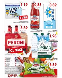 Volantino Diper Pagina 16: Vit carta igienica €1,19, Santa Rosa Passata Classica €0,85