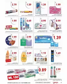 Volantino Diper Pagina 15: Sakkonet con manici €1,19, Dealo salviettine baby sensitive €0,99