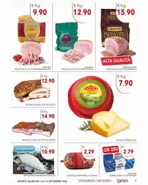 Volantino Diper Pagina 3: Parmacotto Prosciutto Cotto Gourmet €15,90, Prosciutto crudo €12,90