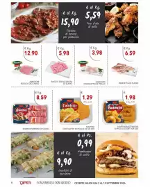 Volantino Diper Pagina 6: Martini spiedini di suino €8,59, Martini bastoncini di pollo storti €1,98