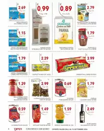 Volantino Diper Pagina 8: Bella Parma sughi amatriciana/ bolognese €1,29, Granarolo Cucina ad Arte Panna €0,89