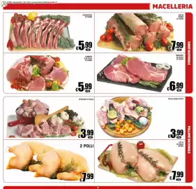 Volantino Sacoph Pagina 9: Petto di pollo intero €7,99, Lombate con osso di suino €5,99