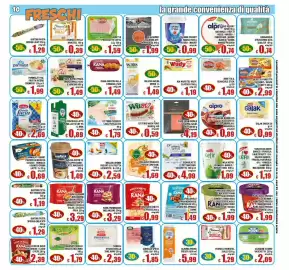 Volantino Top Supermercati Pagina 10: Fiordilatte Pettinicchio €4,99, Clroma yogurt bianco €0,99