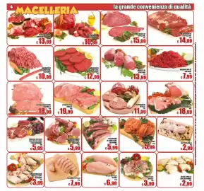 Volantino Top Supermercati Pagina 4: Macinato misto per ragù €7,99, Ossobuchi di vitella €11,99