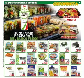 Volantino Top Supermercati Pagina 7: Bonduelle ricetta deliziosa €1,19, Bonduelle rucola €1,49